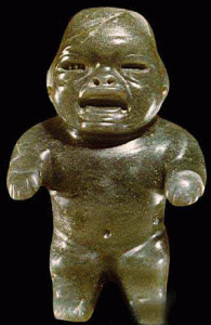 Esc, IX-II aC., Figurilla, Olmecas 850-150 aC.
