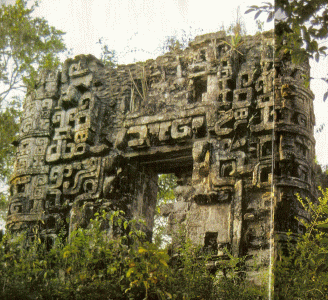 Arq, III-X, El Hormiguero, Mayas, Campeche, Yucatn, Mxico, 200-900