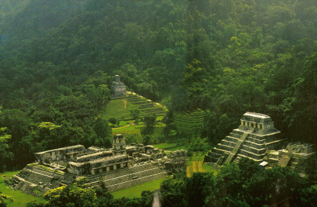 Arq, VII,Palenque, Epoca del Rey Kinich Janab Pakal, Maya, Mxico, 615-683