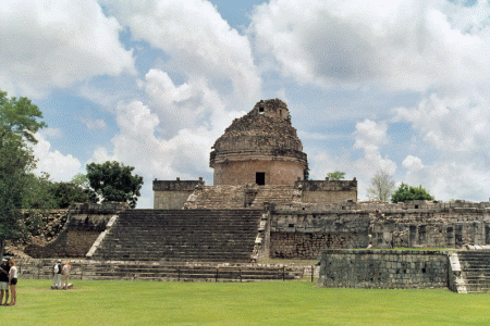 Arq, X, Perodo Clsico Tardo, El Caracol de Chichen Itza, Yucatn, Mayas, Mxico