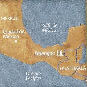 Arq, Mapa, Palenque, Mayas