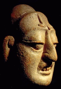 Esc, VII-VIII, Retrato maya, Epoca clsica, M. Barbier Mueller, Barcelona