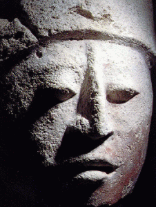 Esc, VII-VIII, Retrato, estuco, Epoca clsica, Mayas