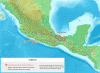 Olmecas, Sitios Asociados, Mapa, 1500-500
