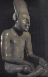 Esc, IV-III aC., Figura sentada, Zatopecas, Mxico, 330-200 aC