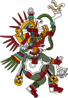 Pin, Dios Quetzalcoatl, Cdice Borbnico, Mxico