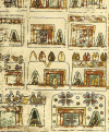 Pin, Miniatura, Baos de Vapor Aztecas, Mxico, Cdice Vindobonense, Biblioteca Nacional, Viena 
