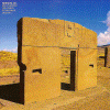 Arq, IV-VII dC Ruinas del Templo de Kalasasaya, Puerta del Sol, Perodo  Clsico, Cultura Tiuhanaco o Tiwanaku, Bolivia