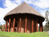 Arq Templo del Sol Reconstruccion Chibchas o Muiscas M arqueologico Sogamoso Colombia