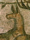 Mosaico, IV, Mausoleo-Villa de Centcelles, Crvido, Paleocristiano, Tarragona, Espana