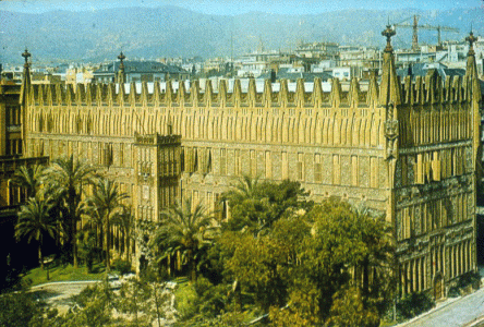 Arq, XIX, Gaud y Cornet, Antonio, Colegio de Santa Teresa de Jess, Barcelona, 1888-1890