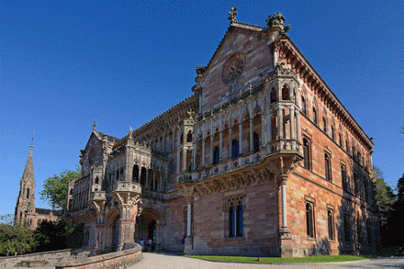 Arq, XIX, Martorell, Joan, Palacio de Sobrellano, Comillas, Cantabria, 1881-1888