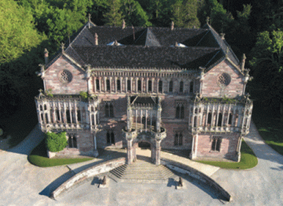 Arq, XIX, Martorell, Joan, Palacio de Sobrellano, Gtico modernista, Comillas, Cantabria, 1881-1888