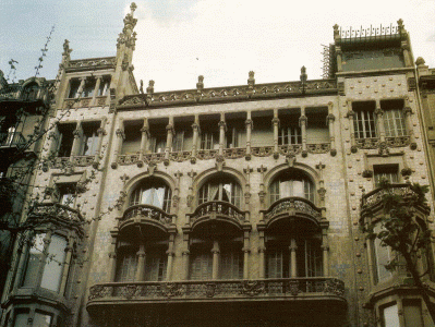 Arq, XX, Domenech y Montaner, Luis, Casa Thomas, ampla Francisco Guardia, Barcelona, 1912
