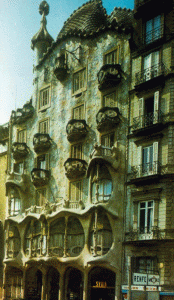 Arq, XX, Gaud y Cornet, Antonio, Casa Batll, exterior, fachada principal, Barcelona, 1904-1906