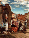 Pin, XIX, Zuloaga, Ignacio, La fuente de Eibar, 1888