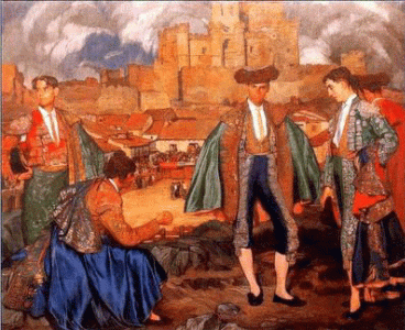 Pin, XX, Zuloaga, Ignacio, Idolos futuros, 1915