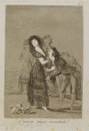 Grabado, XVIII, Goya, Francisco de, Quien ms rendido, Caprichos, Espaa 1799