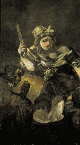 Pin, XIX, Goya, Francisco de, Judit con la Cabeza de Holofernes, M. del Prado, Madrid 1819-1823