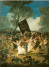 Pin, XIX, Goya, El entierro de la sardina, 1812-1819