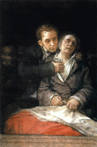 Pin, XIX, Goya,  Goya curado por el Doctor Arrieta, Instituto de Arte, Minepolis, USA, 1820