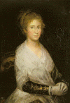 Pin XIX Goya Francisco de Josefa Bayeu, esposa del pintor, M. del Prado, Madfrid, Espaa, 1798 a 1814