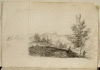 Grabado, XIX, Goya, Francisco de, Orillas del Manzanares, Capricho, Cuaderno Italiano, M. del Prado, Madrid, Espaa, 1775-1776