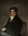 Pin, XIX, Goya, Francisco de, Retrato de Francisco de,  M. de Goya, Castres, Occitania, Francia, 1815-1820