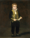 Pin, XIX, Goya, Francisco de, Retrato de Victor Guye, National Gallery of Art, Washington, USA, 1810