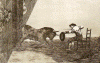 Grabado, XIX, Goya, Francisco de, Temeridad de Martincho en Plaza Zaragoza, Tauromaquia, M. del Prado, Madrid, Espaa, 1814-1816