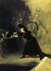 Pin, XVIII, Goya, Francisco de, La lmpara del demonio, National Gallery, Londres, 1797-1798