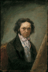 Pin, XVIII, Goya, Francisco de, Autorretrato con Caballete
