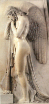 Esc, XIX, Cánova, Antonio, Angel del Sepulcro de Stuart, 1819