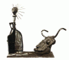 ESc, XX, Picasso, Pablo, Cabeza de cabra, botella y vela, bronce, Vallauris, 1951-1953