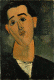 Pin, XX, Gris, Juan, Retrato de Amodeo Modigliani, M. Metropolitano, N. York, 1913