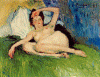 Pin, XX, Picasso, Jeanne -Female nude- 1901