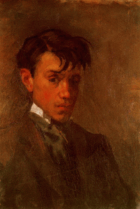 Pin, XX, Picasso, Autorretrato, 1896