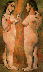 Pin, XX, Picasso, Deux femmes nues, M. of Modern Art, N. York, 1906