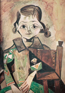 Pin, XX, Picasso, Retrato de su hija Paloma, Propiedad del Autor, 1956