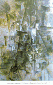 Pin, XX, Picasso, Acordeonista, Saln, R. Guggenheim Museum, N. York, 1911