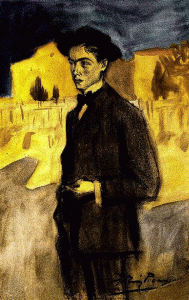 Pin, XX, Picasso, Autorretrato, 1900