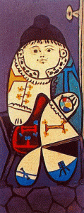 Pin, XX, Picasso, Caude entraje polaco, leo sobre lienzo, , 1948