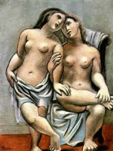 Pin, XX, Picasso, Pablo, Dos mujeres desnudas, Col. Douglas Cooper, Inglaterra