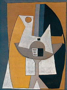 Pin, XX, Picasso, El libro abierto, aguada-acuarela-papel, Col. privada, 1920