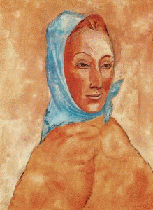 Pin, XX, Picasso, Fernndez Olivier Coife dun Foulard, 1906