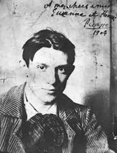 Fotografa, XX, Picasso, Retrato de Picasso, 1904