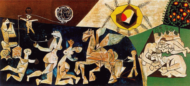 Pin, XX, Picasso, La paz, 1952