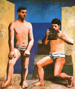 Pin, XX, Picasso, La flauta de Pan, Pars, 1923