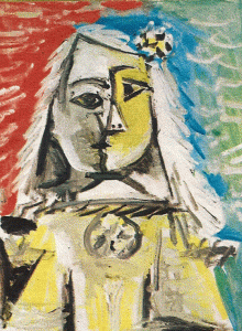 Pin, XX, Picasso, Las Meninas, versin, detalle, M. Picasso, Barcelona, 1957