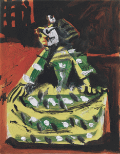 Pin, XX, Picasso, Las Meninas, Isabel de Velasco, M. Picasso, Barcelona, 1957